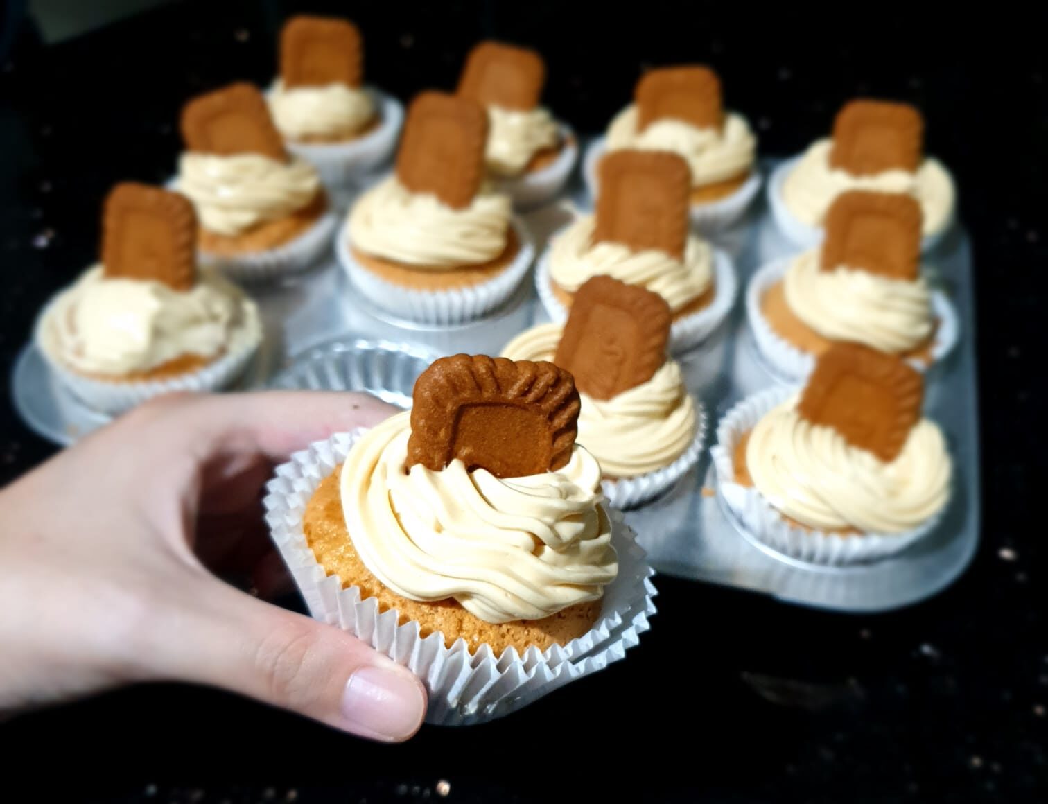 Biscoff Cupcakes