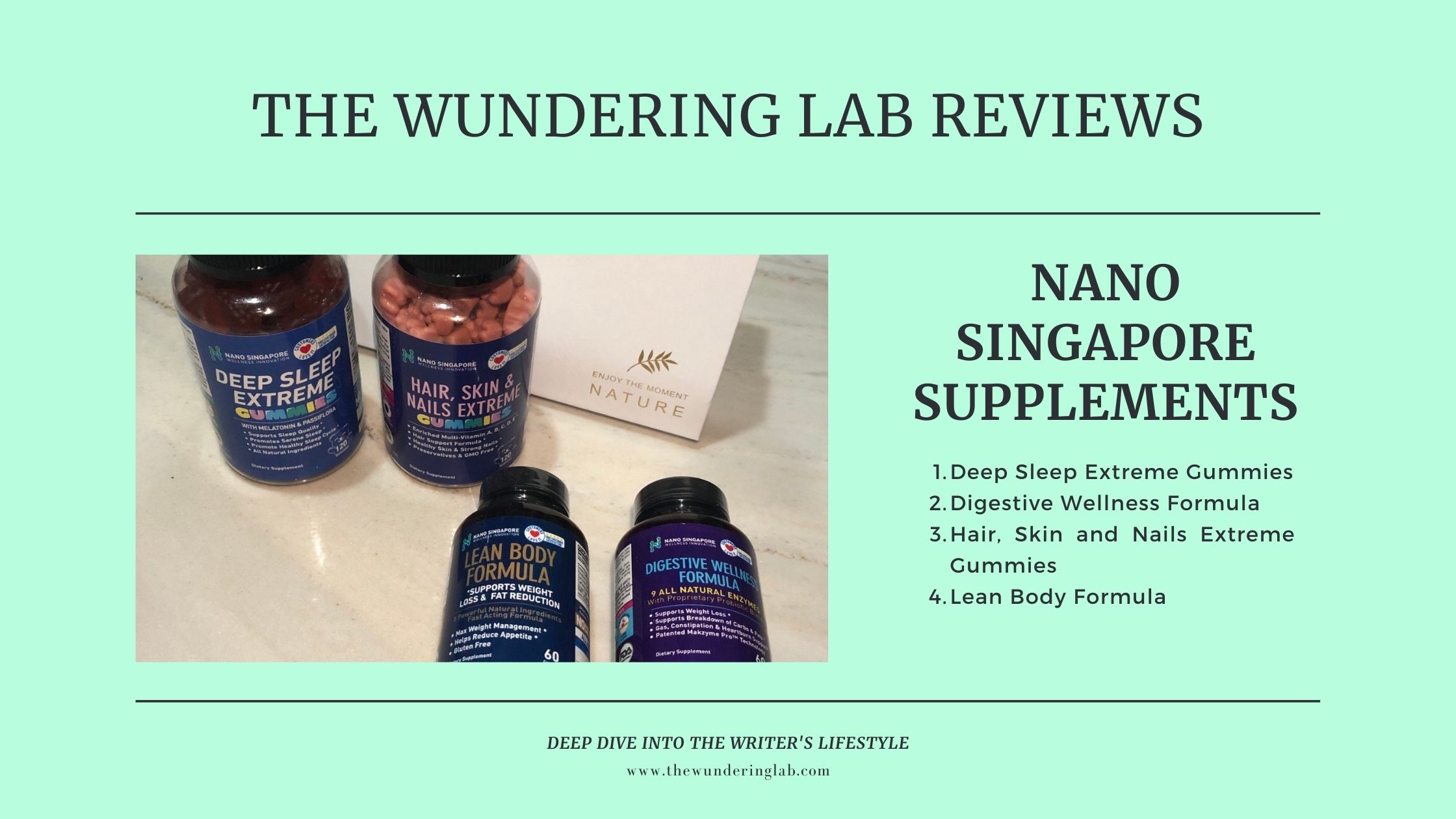Review of Nano Singapore Supplements